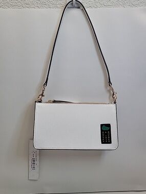 NWT Dooney & Bourke Alpine Demi 20 Purse Shoulder Bag Leather White
